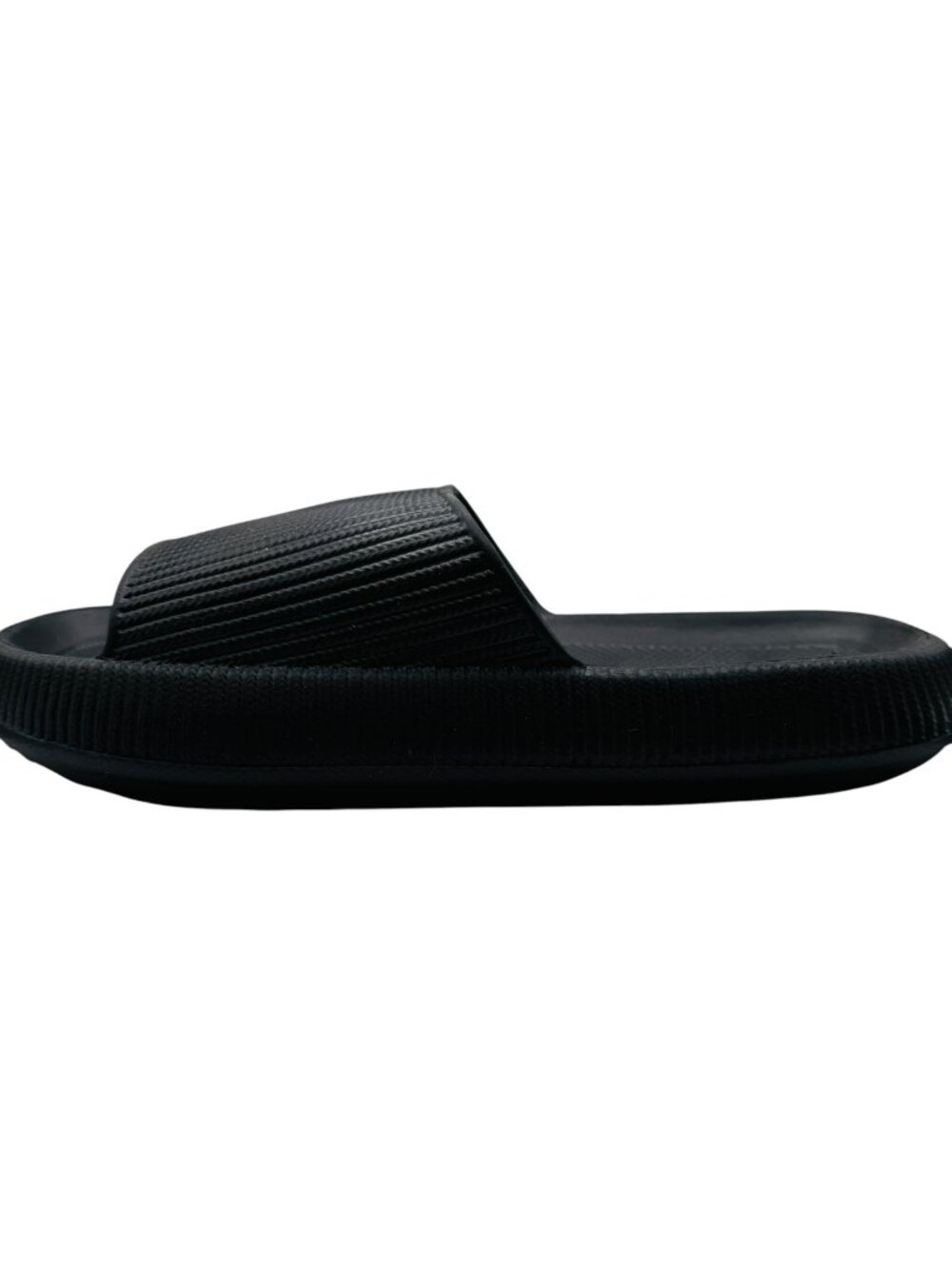 Freestyle Black Slide Sandals Unisex Size 40-41 Lightweight Slip-On